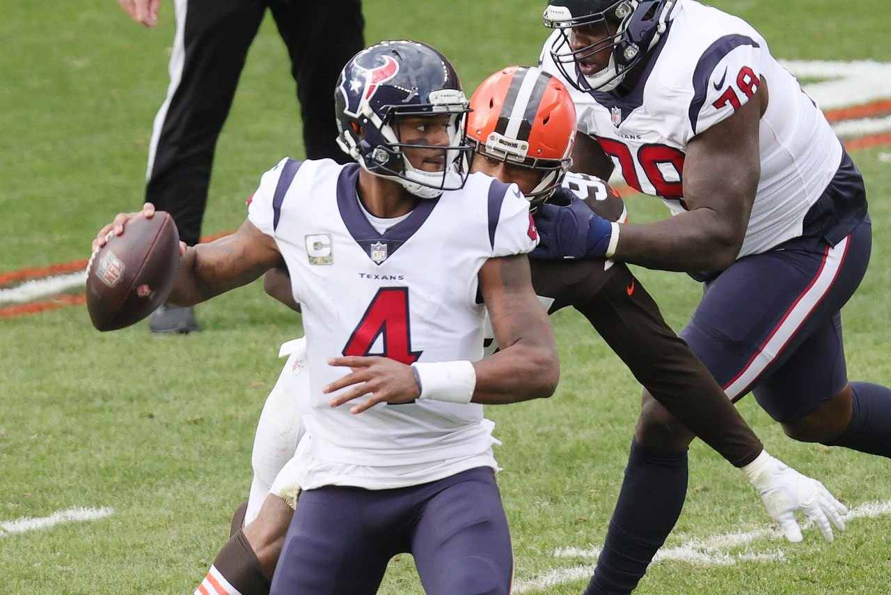 Browns have done their homework on Deshaun Watson and will continue to;  remains to be seen if they’ll try to trade for him