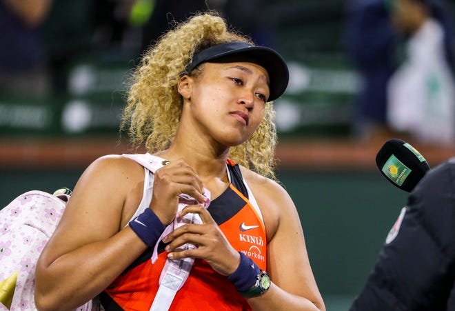 Heckler brings Naomi Osaka to tears in match in Indian Wells