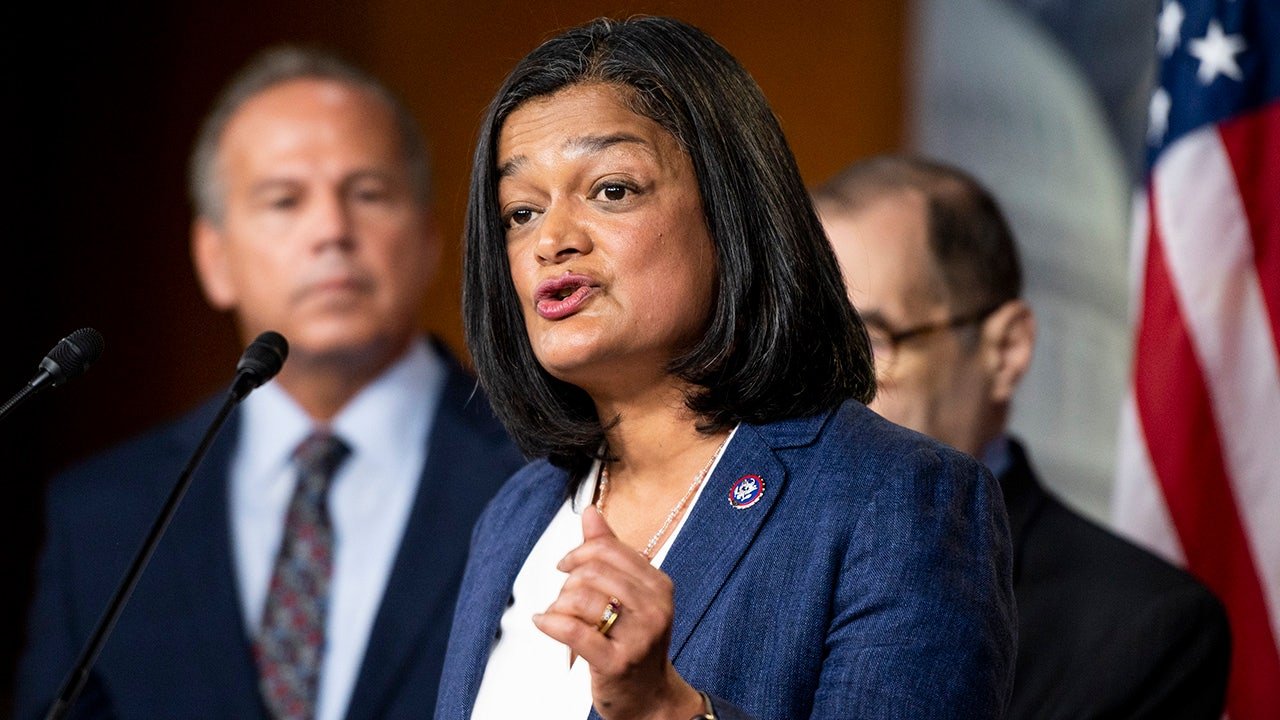 Progressive leader Jayapal blames corporate America for rising gas prices, not Biden