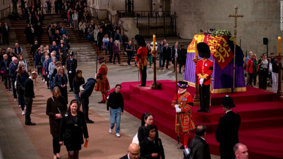 Queen Elizabeth: King Charles and his siblings watch beside their mother’s coffin