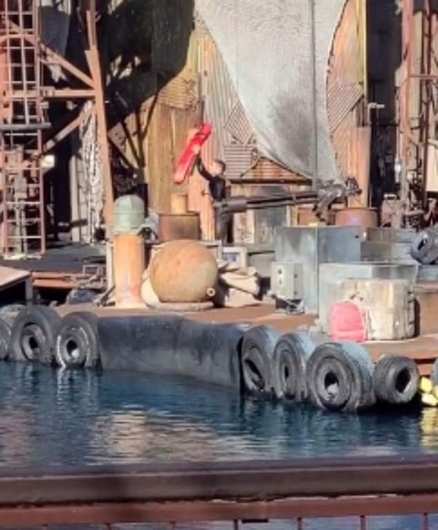 The stuntman is seriously injured after a fiery dive during the WaterWorld show at Universal Studios LA